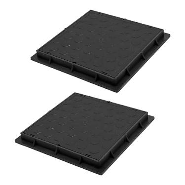 Imagem de Kit 2 Tampa De Caixa De Gordura Inspeção Chão 30x30 - Roma