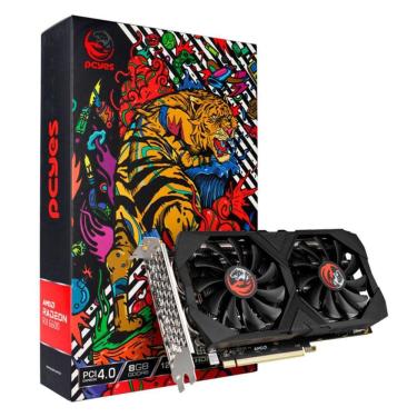 Imagem de Placa Vídeo Pcyes Amd Radeon Rx6600 Graffiti Series, 8Gb