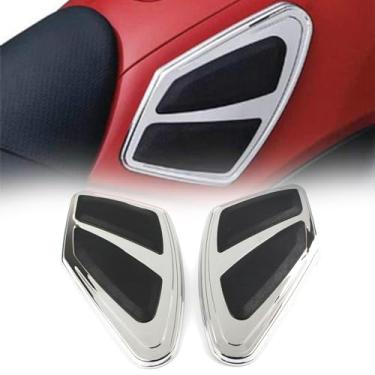 Imagem de FINMOKAL Tampa lateral da carenagem do tanque de combustível para Honda Goldwing GL1800 FB6 2012-2017