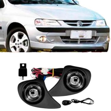 Imagem de Kit Farol Milha Celta 2000 Ate 2006 Chicote Relé Interruptor Alternativo