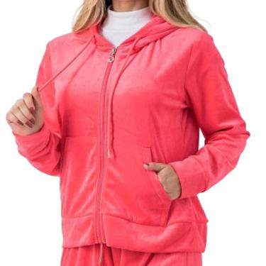 Imagem de JAQUETA FACINELLI PLUSH CAPUZ REF: 670321 FEMININO-Feminino