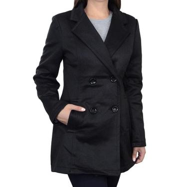 Imagem de Casaco Feminino Facinelli By Mooncity Preto - 610225-Feminino