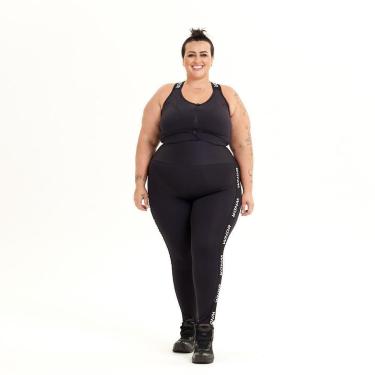 Imagem de Calça Legging Feminina Elástico Esporte Plus Size-Feminino