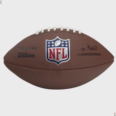 Imagem de Bola de Futebol Americano Wilson nfl Duke Pro - Réplica Tamanho Oficial