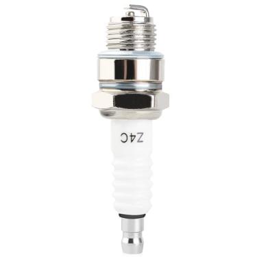 Imagem de QAZAKY Spark Plug Z4C para motor de 2 tempos 49cc 50cc 66cc 70cc 80cc Motor de 2 tempos Motocicleta Moped Scooter Yamaha JOG50 90 ZX50 DIO50 Suzuki AG100 QJ50 DX100 AX100 CJ750