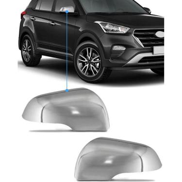Imagem de Aplique Cromado Retrovisor Hyundai Creta 2 Peças 2017-2020