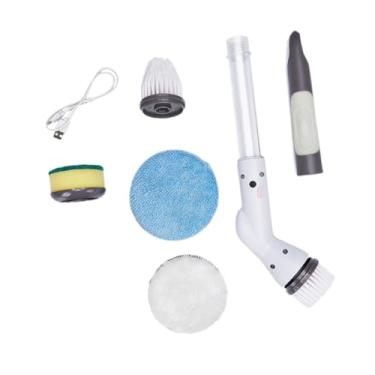 Imagem de Escova de limpeza elétrica Máquina de limpeza elétrica Escova de limpeza portátil Esfregão para piso de cerâmica doméstico