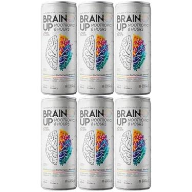 Imagem de Kit 6X: True Brain Up Nootropic Ready to Drink Blueberry True Source 269ml