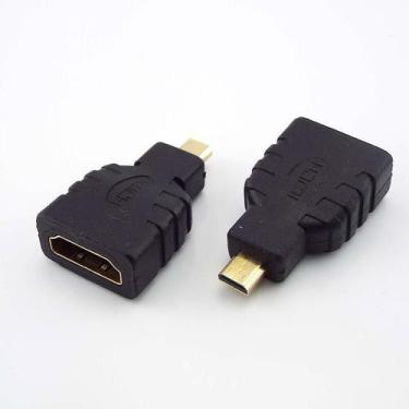 Imagem de Adaptador Hdmi Fêmea Para Micro Hdmi Macho - Bear Cabos