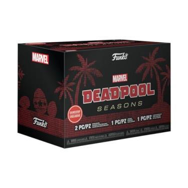 Imagem de Funko POP! Kit de colecionadores da Marvel Deadpool Seasons Mystery Box Exclusivo GameStop
