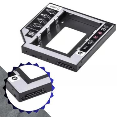 Imagem de Adaptador Caddy Para Hd Ssd Suporta 2.5 HD SATA I II III SSD Substitui