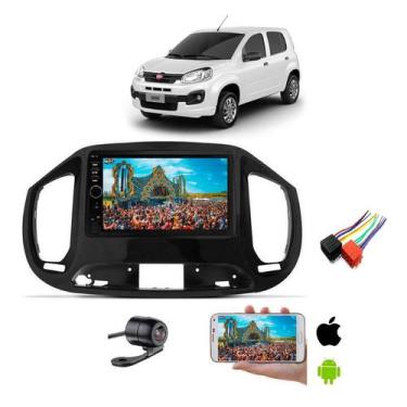 Imagem de Mp5 Central Multimidia Moldura 2 Din Fiat Uno Way Sporting 2015 Ate 20