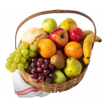 Imagem de Kit Com 12 Frutas Artificiais Decorativas Cesta De Frutas Realismo Nas