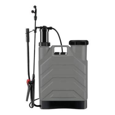 Imagem de Pulverizador Costal Manual Mochila Pulverização 20L - Cinza - Mec Pet