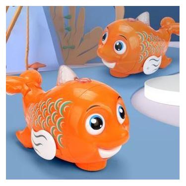 Imagem de Brinquedo Peixinho Equilibra Bolinha Bate E Volta Com Luz E Música. - 