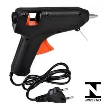 Imagem de Aplicador de Cola Quente Termostática Com 2 Mini Bastão Refil 20W Bivo