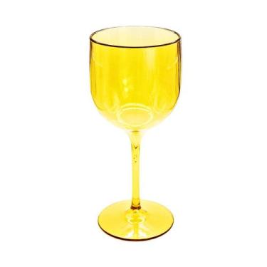 Imagem de Taça De Vinho De Acrílico Cristal 280ml kit 10 Festas Aniversario enfe