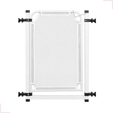 Imagem de Portão Para Cachorro Grade Para Criança 70 a 83,5 cm NÃO PRECISA FURAR