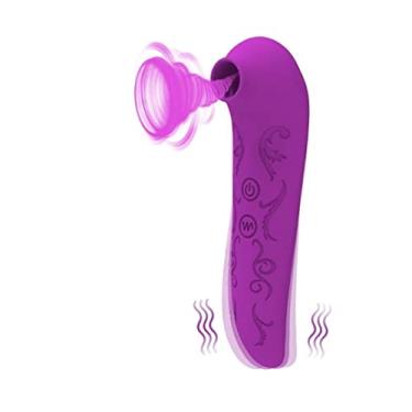 Imagem de Vibradores Estimulador Clitóris Sucção Vibradores Para Mulheres Ponto G Brinquedo Sexual 20 Modos Zatla (Roxo)