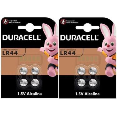 Imagem de 8 Pilhas Lr44 Duracell A76 Px76A V13Ga Longa Duração