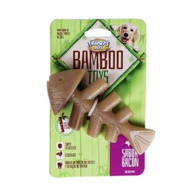 Imagem de Truqys Pet Osso Bamboo Toys Peixe