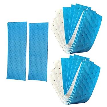 Imagem de Beatifufu 10 peças de filtro de algodão absorvente de óleo para exaustor, filtro de ventilador, filtro de óleo, exaustor, filtro de óleo, exaustor, papel absorvente, filtro de exaustor