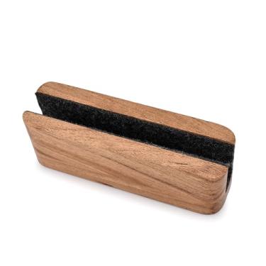 Imagem de EDHAS Suporte vertical para laptop de madeira de acácia compatível com Apple MacBook, Microsoft Surface, laptops para jogos, iPad, tablets (20 x 5,8 x 6,3 cm)