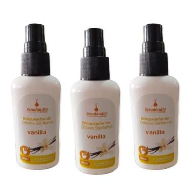 Imagem de Kit 3 Neutralizador Odor Sanitário Vanilla Perfumado Banheiro Free Coc