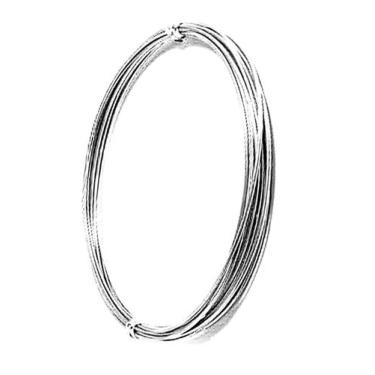 Imagem de 5 mt Linha/arame de Aço Inox 304 Polido Brilhante Mole 2,50 Mm - RVP