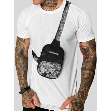 Imagem de Shoulder Bag Masculina Mini Bolsa Necessaire Favela - MP Moda Masculin