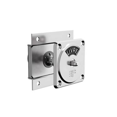 Imagem de Fechadura 3F Livre/Ocupado Banheiro CR