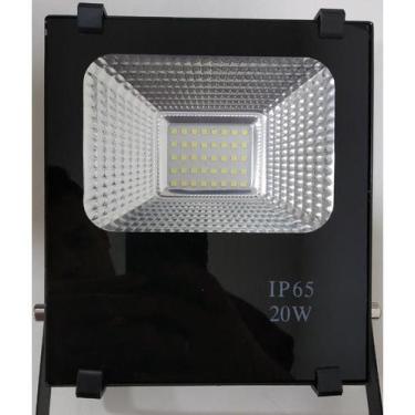 Imagem de Holofote LED Externo 20W com Sensor de Movimento - Segurança e Eficiên