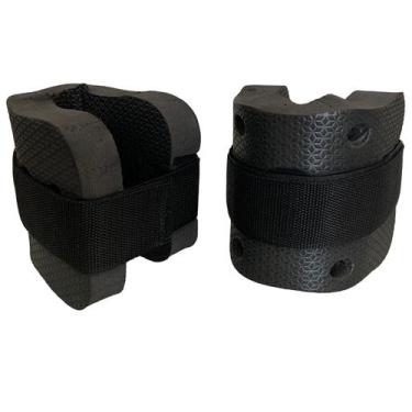 Imagem de Par Caneleiras Aquática Piscina e Hidroginástica 2 à 3kg DF1103 Preto 