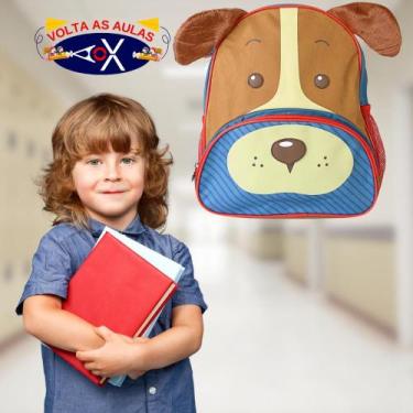 Imagem de Mochila Infantil Menino Cachorrinho ou Dinossauro 10L - Clio Pets, Cac