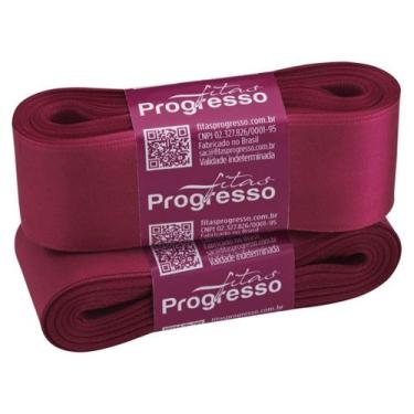 Imagem de FITA DE CETIM SIMPLES CF009 38MMx10M PROGRESSO, COR 303 PINK