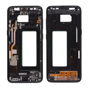 Imagem de Aro Carcaça Chassi Compatível Galaxy S8 G950 -PRETO - G950UF