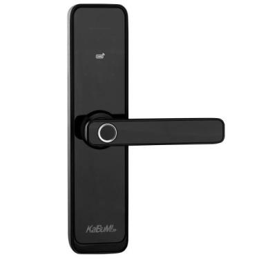 Imagem de Fechadura Digital KaBuM! smart 500 - Biometria, controle via aplicativ