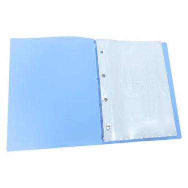 Imagem de Pasta Catalogo Ofício Com 30 Envelopes Azul Pastel ACP, ACP-1538-AZ