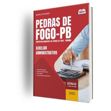 Imagem de Apostila Prefeitura de Pedras de Fogo - PB 2025 - Auxiliar Administrat