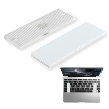 Imagem de ATTACK SHARK Suporte de teclado para laptop, leve e portátil, armazenamento magnético, design deslizante, evita interferências de teclados externos e melhora o conforto de digitação para laptops -