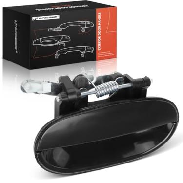 Imagem de A-Premium Maçaneta externa do lado do passageiro traseiro direito compatível com Hyundai Accent 1995 1996 1997 1998 1999, preto