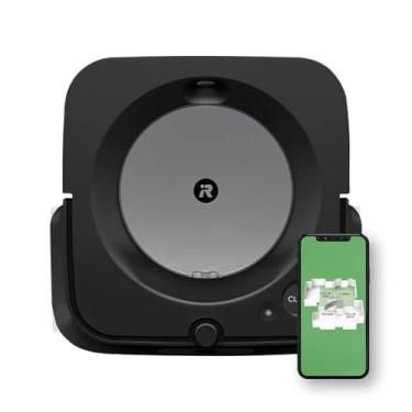 Imagem de Robô Passa Pano Inteligente Bivolt Braava jet® m6 Graphite iRobot