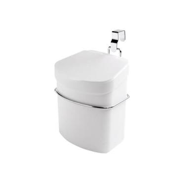 Imagem de Lixeira 2,5 litros com suporte para porta armario cozinha Future 1142