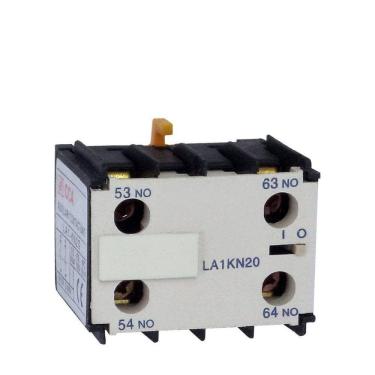 Imagem de Bloco de Contato Auxiliar LA1KN - Para Linha de Contator Auxiliar ICA e Contatores CJX2-K Mini Contato Auxiliar LA1KN20 - 2NA