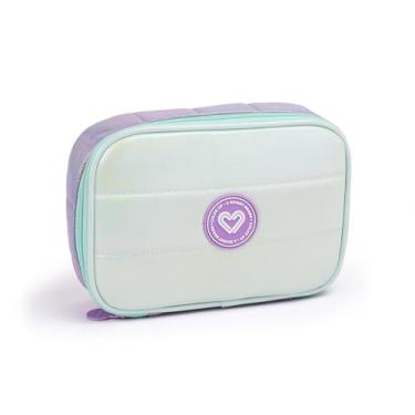 Imagem de Genérico Estojo Box Escolar Feminino Metalizado