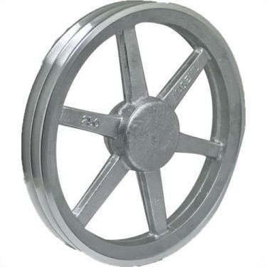 Imagem de Polia Aluminio Mademil ''A'' 2 Canais10''/250Mm Pal250A2