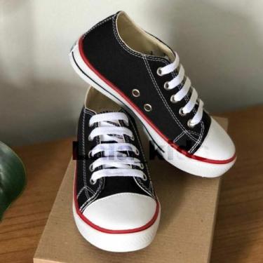 Imagem de Tênis Infantil Feminino Menina Confortável Colegial Escolar Dia a dia 