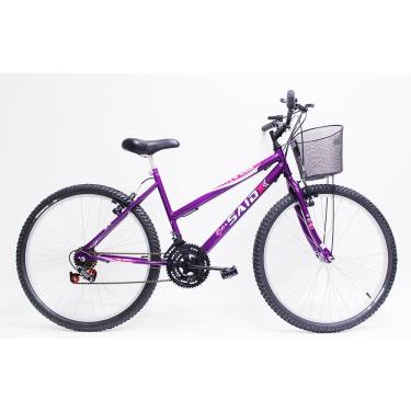 Imagem de Bicicleta Aro 26 Feminina Bike De Passeio 18 Marchas Saidx