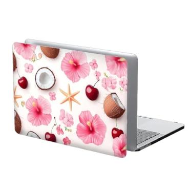Imagem de COTAIL Compatível com MacBook Air 13 polegadas, capa rígida de plástico para 2025 2024 2023 2022 capa protetora rígida 13.3 Pro (A1706/A1708/A1989/A2159/A2289/A2251/A2338), cocos