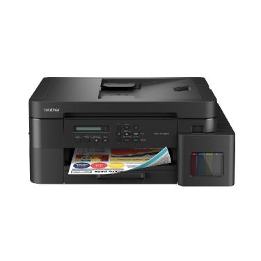 Imagem de Multifuncional Brother DCP-T830DW Jato de Tinta Colorida Wi-Fi USB Ethernet 110V - Preto